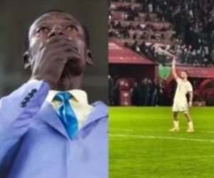 مهاجم الجزائر يعتذر لمشجع الكونغو: لم أكن أدرى ما يرمز إليه