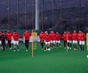 منتخب الفراعنة يواصل تدريباته لمواجهة كوت ديفوار في ربع النهائى 
