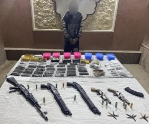 مصرع 3 عناصر شديدة الخطورة وضبط بؤر إجرامية بحوزتهم 620 كيلو مخدرات