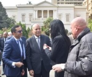 جولة تفقدية لوزير الاستثمار ومستشار رئيس الجمهورية ومحافظ القاهرة بمربع "الوزارات"
