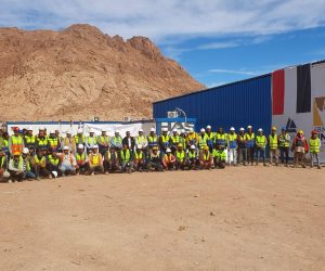 وزارة العمل تُطلق مبادرة «سلامتك تهمنا» بموقع مشروع التجلي الأعظم بسانت كاترين