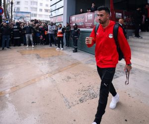 شاهد تحرك منتخب الفراعنة إلى ملعب إبن بطوطة لمواجهة السنغال بأمم إفريقيا