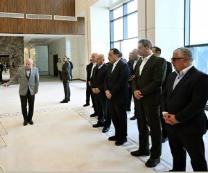 رئيس الوزراء يتفقد محطة البحر الأحمر لتداول الحاويات رقم  1 RSCT) ) بميناء السخنة