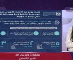 خبير اقتصادى: تسلم مصر مليار يورو من الاتحاد الأوروبى تعكس ثقة دولية بالإصلاح