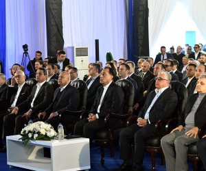 بدء فعاليات الاحتفال بانطلاق التشغيل التجاري لمحطة البحر الأحمر لتداول الحاويات رقم  1 (RSCT) بميناء السخنة بحضور رئيس الوزراء