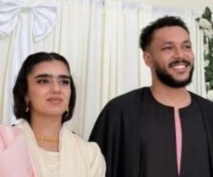 أول صورة لـ ويجز مع عروسه نور العزاوي بعد الزواج: "married to the love of my life"