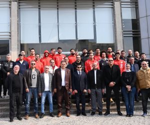 وزير الرياضة يحفز ويؤازر لاعبي منتخب مصر لكرة اليد قبل السفر للمشاركة بأمم أفريقيا