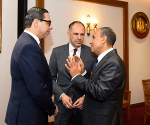 مشاورات سياسية لوزراء خارجية مصر واليونان وقبرص في إطار آلية التعاون الثلاثي