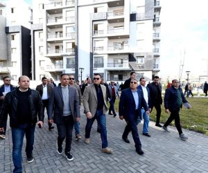 وزير الإسكان ومحافظ الدقهلية يتفقد كورنيش مدينة المنصورة الجديدة ومشروع جنة وسكن مصر 