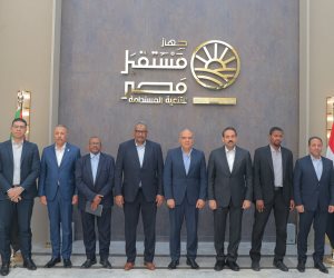 رئيس جهاز مستقبل مصر يستقبل وزير الموارد المائية المصرى ووزير الزراعة السوداني 