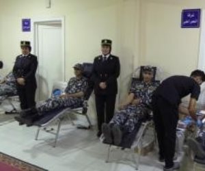 مديرية أمن الشرقية تنظم حملة للتبرع بالدم