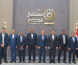وزير الري المصري ووزير الزراعة السوداني يزوران "جهاز مستقبل مصر "