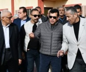 بتكلفة 13 مليون جنيه.. وزير الرياضة يفتتح أعمال تطوير مركز شباب الشيخ زويد