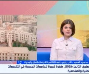 نائب رئيس جامعة القاهرة: تصدرنا فى 6 تخصصات وربط البحث العلمى بالصناعة السر