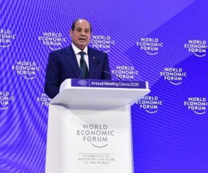 مصر تتحدث إلى العالم من دافوس.. الرئيس السيسى يطلق نداء عالمى للسلام والاستقرار والتنمية