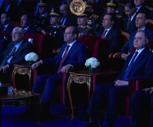 الرئيس السيسي يشهد الاحتفال بالذكرى الـ 74 لعيد الشرطة