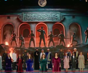 الرئيس السيسى يشاهد عرضا فنيا بعنوان «قصة وطن» خلال حفل عيد الشرطة الـ74 (فيديو)