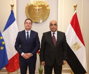 وزير العدل يستقبل سفير جمهورية فرنسا بالقاهرة