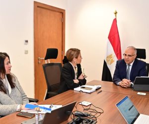 وزير الري يلتقي المدير الإقليمي لمكتب اليونسكو بالقاهرة