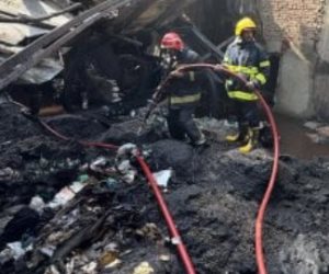 طائرات الدرون تحسم حريق منشأة ناصر وتكشف نقلة نوعية في قدرات الحماية المدنية