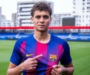 حمزة عبد الكريم بعد التعاقد الرسمي مع البارسا: هدفي إسعاد جماهير مصر وتمثيل برشلونة بأفضل صورة.. فيديو