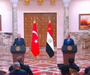 الرئيس السيسى ونظيره التركى يشاركان بالجلسة الختامية لمنتدى الأعمال المصرى التركى