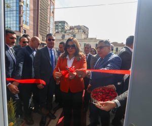 وزيرا التنمية المحلية والتموين والتجارة الداخلية ومحافظ الدقهلية يفتتحون نادي العاملين بالمحافظة