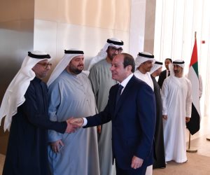 الشيخ محمد بن زايد يؤكد حرص الإمارات على دفع العلاقات مع مصر إلى آفاق أرحب