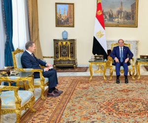 الرئيس السيسى يؤكد أهمية تثبيت اتفاق وقف إطلاق النار فى غزة وتنفيذ المرحلة الثانية