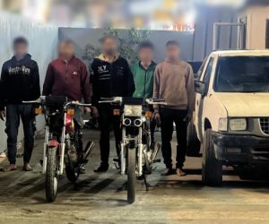 كشف ملابسات سرقة دراجتين ناريتين بالغربية وضبط مرتكبي الواقعة