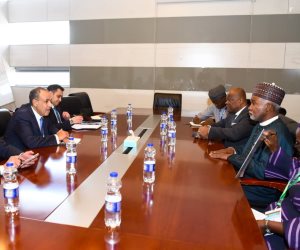 وزير الخارجية يلتقي نظيره النيجيري على هامش اجتماعات قمة الاتحاد الأفريقي