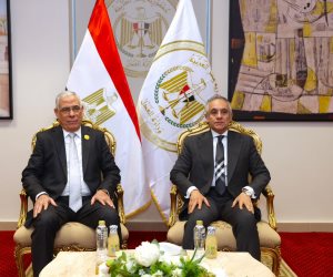 وزير العدل يستقبل النائب العام لتهنئته بتولي مهام منصبه