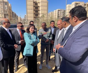 وزيرة الإسكان تقوم بجولة مفاجئة بمدينة القاهرة الجديدة