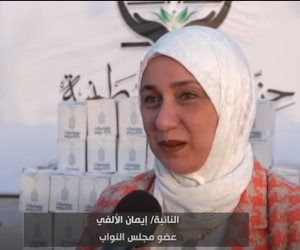 النائبة إيمان الألفي عضو مجلس النواب عن حزب الجبهة الوطنية: رسالتنا للمصريين أننا معهم كتف فى كتف (فيديو)