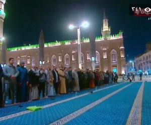 بث مباشر.. قناة الحياة تنقل صلاة التراويح من مسجد الإمام الحسين 