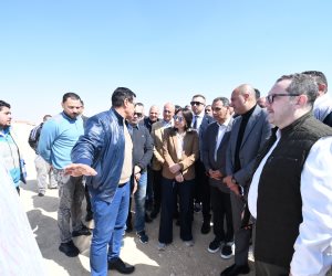 وزيرة الإسكان تتفقد منطقة الرابية بمدينة الشروق لمتابعة الموقف التنفيذي لأعمال المرافق