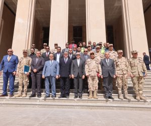 وزير العدل يتفقد مشروع مدينة العدالة بالعاصمة الجديدة.. صور