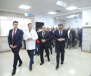 وزير الصحة يفتتح وحدة السكتة الدماغية الشاملة بمستشفى العاصمة الجديدة