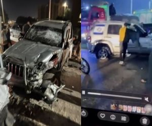 «الداخلية» تكشف تفاصيل قيام قائد سيارة ملاكي ملصق عليها علم إحدى الدول بالاصطدام بالمواطنين والمركبات بالجيزة