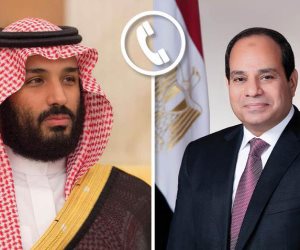 الرئيس عبد الفتاح السيسي يتابع الاعتداء الإيراني هاتفياً مع الأمير محمد بن سلمان
