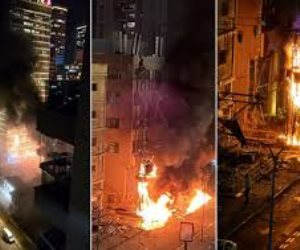 تضرر مئات المباني في "تل أبيب" جراء الرشقات الصاروخية الإيرانية وسقوط قتلى وجرحى