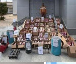 ضبط 8 ملايين قطعة ألعاب نارية خلال حملة أمنية بالمحافظات