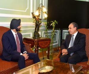 وزير الخارجية يستقبل رئيس مجموعة البنك الدولي
