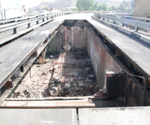 وداعا كوبرى السيدة عائشة..  لحظات الإزالة الأخيرة وبدء تنفيذ المشروع العملاق