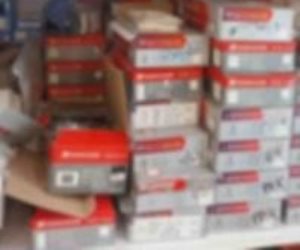 ضبط كمية من الأسلاك والمستلزمات الكهربائية المغشوشة والمقلدة داخل مخزن فى القاهرة