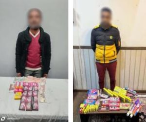 الأمن العام يضبط أكثر من مليون قطعة ألعاب نارية فى حملة بالمحافظات