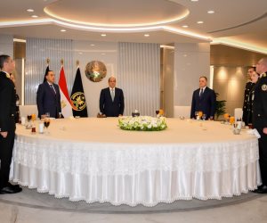 الرئيس السيسي: وزارة الداخلية مازالت تعمل بنفس الجهد والمثابرة لحفظ الاستقرار وأمن مصر