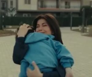 جومانا مراد حديث السوشيال ميديا بعد مشهد ضياع ابنها فى مسلسل اللون الأزرق