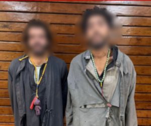 ضبط عاطلان يلقيان الحجارة على السيارات بطريق الإسكندرية الزراعى 