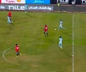 الأهلى يتعادل مع طلائع الجيش 1-1 فى الشوط الأول